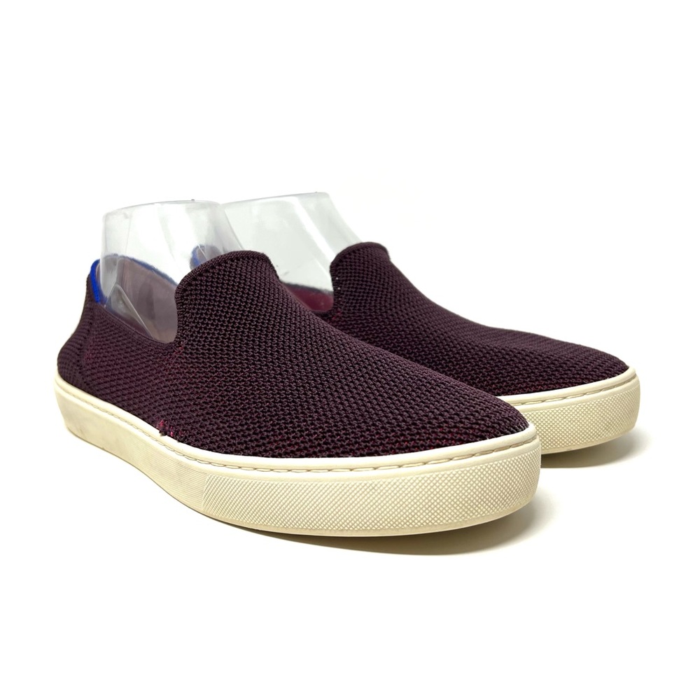 Rothy’s Berry Purple Pink Lattice Slip On Sneakers Size 9